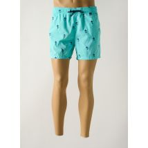 HOM - Short de bain bleu en polyester - Homme - Taille L - Modz