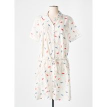 ARMOR LUX - Robe mi-longue beige en coton - Femme - Taille 42 - Modz