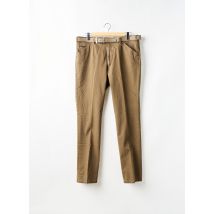MEYER - Pantalon chino marron en coton - Homme - Taille 52 - Modz
