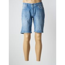 SERGE BLANCO - Bermuda bleu en coton - Homme - Taille W32 - Modz