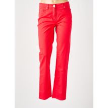 STARK - Pantalon slim rouge en coton - Femme - Taille 38 - Modz
