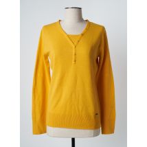 FELINO - Pull jaune en viscose - Femme - Taille 40 - Modz