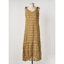FELINO - Robe mi-longue vert en viscose - Femme - Taille 40 - Modz