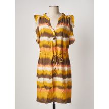 FELINO - Robe courte jaune en viscose - Femme - Taille 42 - Modz