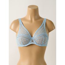 LOUISA BRACQ - Soutien-gorge bleu en polyamide - Femme - Taille 100B - Modz