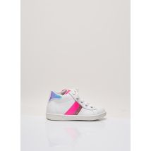 FR - Baskets blanc en cuir - Fille - Taille 19 - Modz