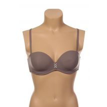 GEMMA - Soutien-gorge marron en polyamide - Femme - Taille 100B - Modz