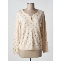 FELINO - Pull beige en viscose - Femme - Taille 44 - Modz