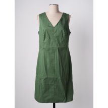 FELINO - Robe mi-longue vert en coton - Femme - Taille 42 - Modz
