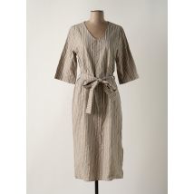 HANRO - Chemise de nuit beige en coton - Femme - Taille 44 - Modz