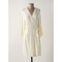 ANTIGEL - Robe de chambre beige en viscose - Femme - Taille 42 - Modz