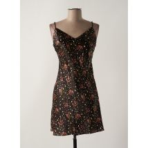 MARJOLAINE - Nuisette/combinette noir en soie - Femme - Taille 38 - Modz