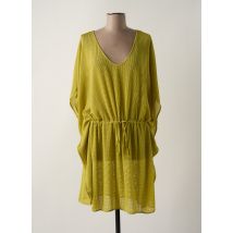 LIDEA - Robe de plage vert en polyester - Femme - Taille 38 - Modz