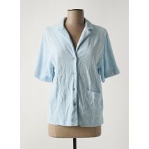 HANRO - Pyjama bleu en coton - Femme - Taille 36 - Modz