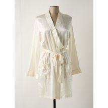 MARJOLAINE - Déshabillé blanc en soie - Femme - Taille 42 - Modz