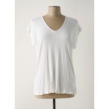 SENORETTA - T-shirt blanc en viscose - Femme - Taille 44 - Modz