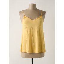 FRALY - Top jaune en viscose - Femme - Taille 42 - Modz