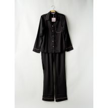 NAF NAF - Pyjama noir en polyester - Femme - Taille 38 - Modz