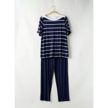 RINGELLA - Pyjama bleu en viscose - Femme - Taille 42 - Modz