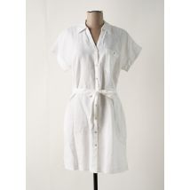 JULIE GUERLANDE - Robe mi-longue blanc en lin - Femme - Taille 44 - Modz