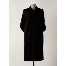 SCORZZO - Robe mi-longue noir en viscose - Femme - Taille 42 - Modz