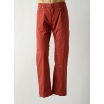 PIERRE CARDIN - Pantalon droit orange en coton - Homme - Taille TU - Modz