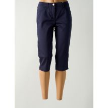 TONI - Corsaire bleu en coton - Femme - Taille 46 - Modz