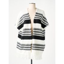 DEFACTO - Gilet manches courtes blanc en acrylique - Femme - Taille 36 - Modz