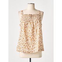 COMPTOIR DES COTONNIERS - Top beige en lin - Femme - Taille 34 - Modz