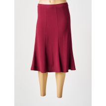 WEILL - Jupe mi-longue rouge en polyester - Femme - Taille 40 - Modz