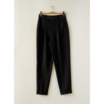 CAROLL - Pantalon slim noir en polyester - Femme - Taille 34 - Modz