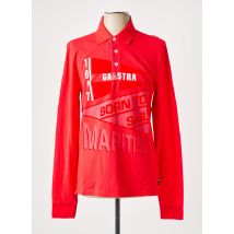 GAASTRA - Polo rouge en coton - Homme - Taille M - Modz