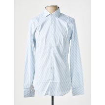 EDWEEN PEARSON - Chemise manches longues blanc en coton - Homme - Taille M - Modz