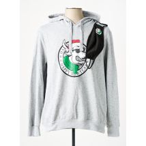 DEFACTO - Sweat-shirt à capuche gris en polyester - Homme - Taille XL - Modz
