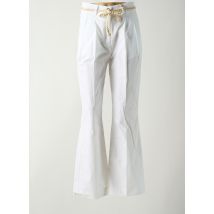 RINASCIMENTO - Pantalon flare blanc en coton - Femme - Taille 36 - Modz