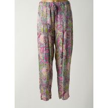 BRAND UNIQUE - Pantalon droit violet en viscose - Femme - Taille 36 - Modz