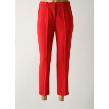 VICOLO - Pantalon 7/8 rouge en acetate - Femme - Taille 36 - Modz