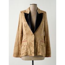 BRAND UNIQUE - Blazer beige en viscose - Femme - Taille 40 - Modz