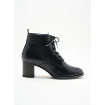 REBELLES - Bottines/Boots noir en cuir - Femme - Taille 35 - Modz