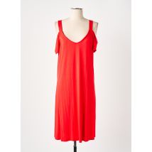 PASTUNETTE - Robe de plage rouge en viscose - Femme - Taille 40 - Modz