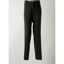 SINGLES - Pantalon droit gris en polyester - Femme - Taille 52 - Modz