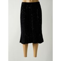 COSTURA 40 - Jupe mi-longue noir en polyester - Femme - Taille 40 - Modz