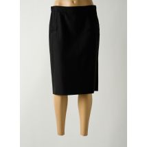 GRIFFON - Jupe mi-longue noir en polyester - Femme - Taille 40 - Modz