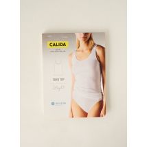 CALIDA - Top/Caraco blanc en coton - Femme - Taille 34 - Modz