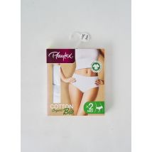 PLAYTEX - Culotte blanc en coton - Femme - Taille 48 - Modz