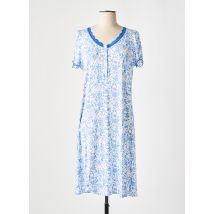 BARANDI - Chemise de nuit bleu en viscose - Femme - Taille 38 - Modz