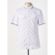 ABSOLUT JOY - Chemise manches courtes violet en polyester - Homme - Taille L - Modz