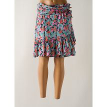 COMPAÑIA FANTASTICA - Jupe mi-longue bleu en viscose - Femme - Taille 38 - Modz