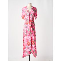 LEO & UGO - Robe longue rose en viscose - Femme - Taille 46 - Modz