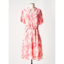 FABIENNE CHAPOT - Robe mi-longue rose en viscose - Femme - Taille 40 - Modz